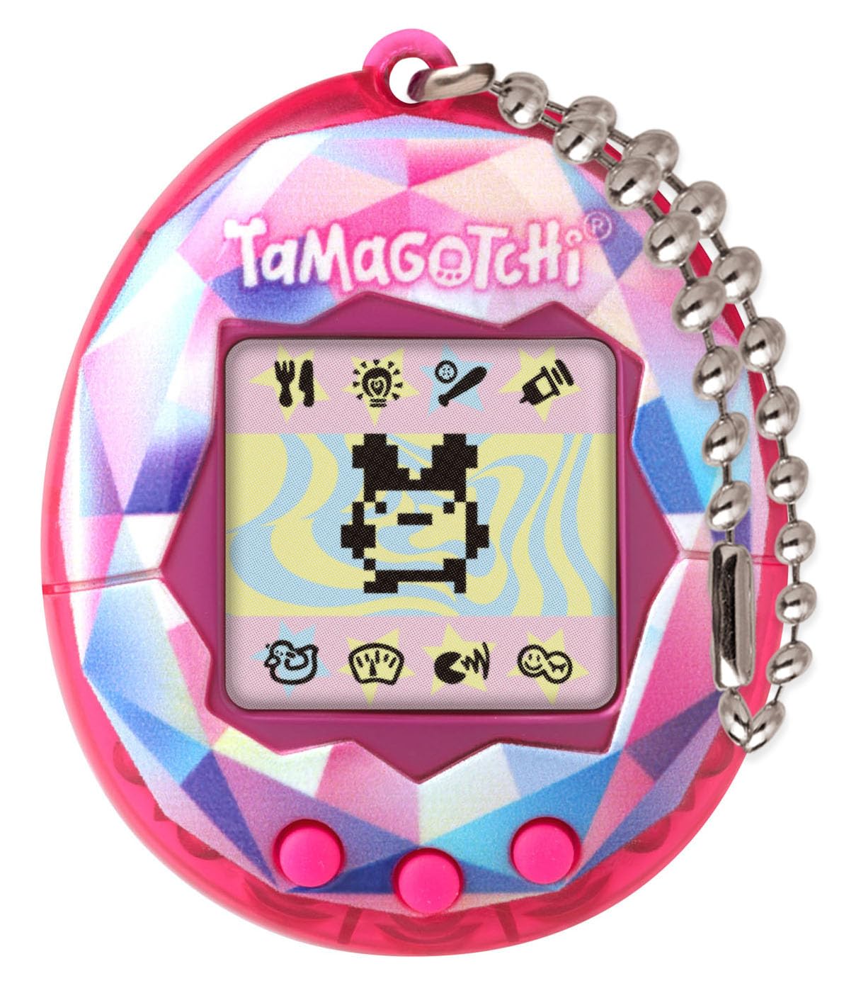 TAMAGOTCHI Bandai Original Pink Treasure Jewel Digital Pet